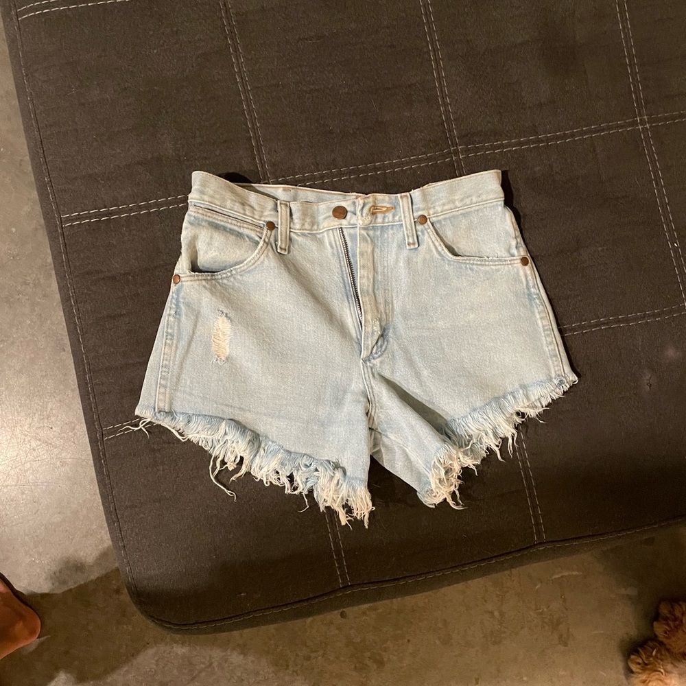 Wrangler brand jean shorts